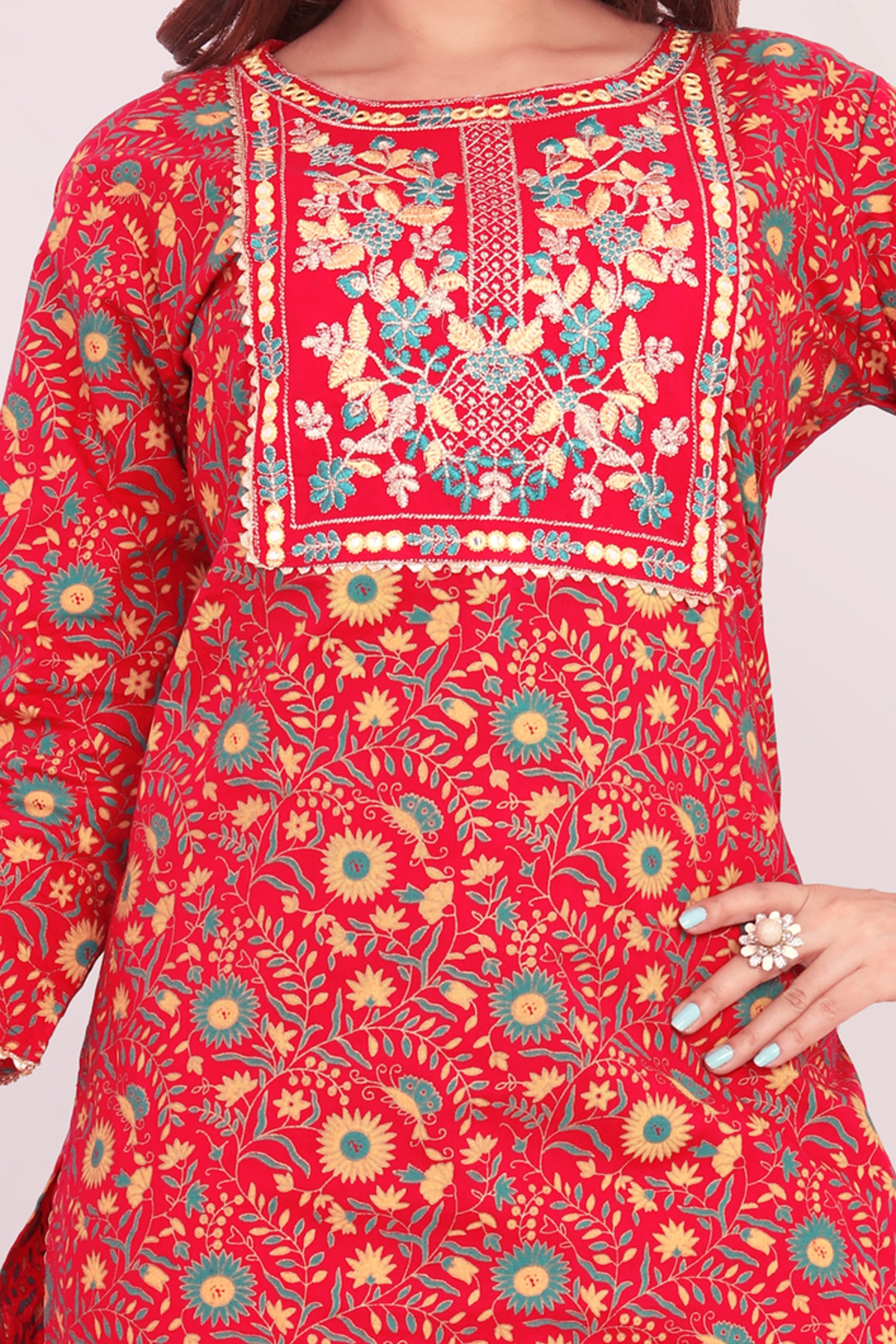 Floral Kurta